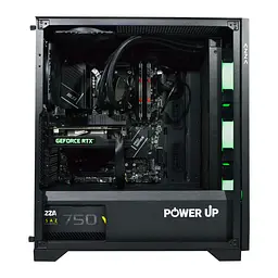 Робоча станція Power Up Desktop #489 Ryzen 9 9900x/64 GB/SSD 1TB/GeForce RTX 4060Ti 16 Gb - мініатюра 3