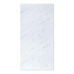 Плита Wall Sticker декоративна ПВХ 1.22х2.44 м 3 мм грецький білий мармур SW-00001402 - мініатюра 2