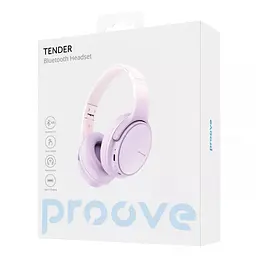 Бездротові навушники Proove Tender, Headset, ANC, AUX, BT5.0, 300mAh, 18h, purple UA UCRF - мініатюра 5