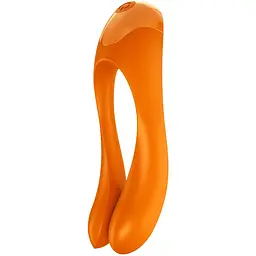 Вібратор на палець Satisfyer Candy Cane Orange - мініатюра 3