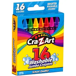 Крейда воскова Cra-Z-Art легкозмивна велика 16 шт. (10204CRA)