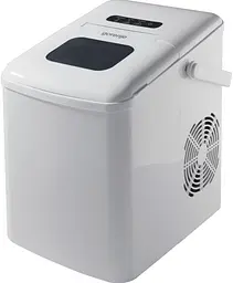 Льодогенератор побутовий, 12кг/добу, 1 л, дисплей, білий Gorenje kuh0015181