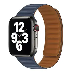 Магнітний ремінець Magnetic Soft Touch Apple Watch 49/Watch 45/Watch 44/Watch 42mm Midnight Blue (37202_3610729)
