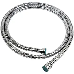 Шланг для ручного душу Aquatica 1/2" SS посилений хромований розтяжної з підшипником 150-210 см (9792010) - мініатюра 3