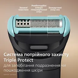 Змінна головка із сіткою Philips для бритви для тіла (BG2010/43) - мініатюра 4