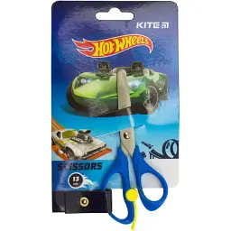Ножиці дит. "Kite" №HW22-129 Hot Wheels 13см з пружиною(24)
