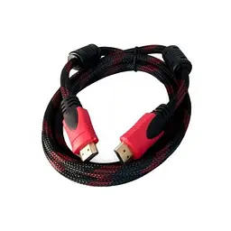 Кабель HDMI (M) - HDMI (M), 1.5 м, чорний/Red, Extradigital, V2.0 (KBH1745)