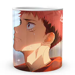 Кухоль GeekLand Jujutsu Kaisen Магічна Битва Ітадорі JK.02.22 330 мл білий - мініатюра 2