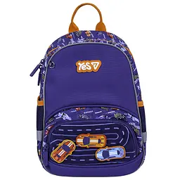 Рюкзак шкільний  ортопедичний дитячий Yes Car Rally K-34XS - мініатюра 2