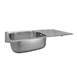 Кухонна мийка Kroner KRP Satin-7848 (0,8 мм) CV022789, Satin - мініатюра 4