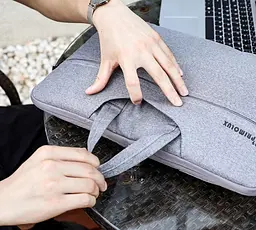 Сумка для ноутбука Primolux Notebook 15" Grey - мініатюра 6