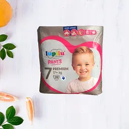 Підгузки-трусики Lupilu Premium 7 17+кг 28шт