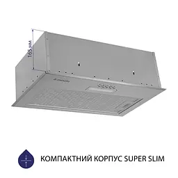 Витяжка повновбудована MINOLA HBI 5214 I 700 LED - мініатюра 2
