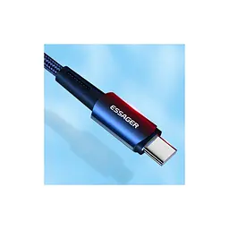 Дата кабель USB-C to Lightning 2.0m 20W black Essager (EXCTL-CGA01) - миниатюра 8