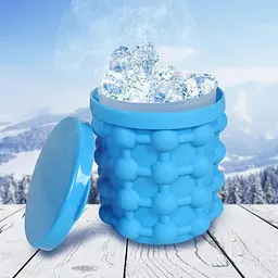 Силіконове відро - форма для льоду льодниця для охолодження напоїв Ice Genie - мініатюра 3