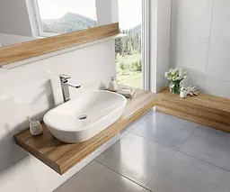 Умивальник Ravak Ceramic O 60x40 XJX01160001, Білий - мініатюра 3