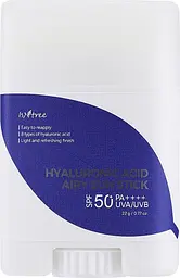 Сонцезахисний стік з гіалуроновою кислотою 22 г Isntree Hyaluronic Acid Airy Sun Stick SPF 50+ PA ++++