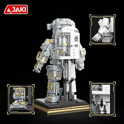 Дитячий конструктор "Астронавт" JAKI JK9116 серії "Космічний світанок" 916 деталей - мініатюра 5