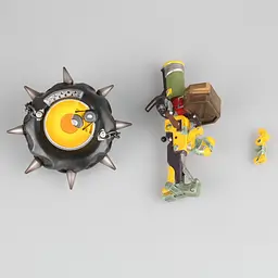 Фігурка XinHao Крисавчик Джанкрат JunkRat Овервотч Overwatch JunkRat 27 см OW 21.052 - мініатюра 7