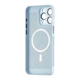 Чохол Perfomed with MagSafe Protected Camera iPhone 15 Pro Max Light Blue - мініатюра 3