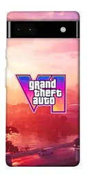 TPU чехол Demsky GTA VI Vice City для Google Pixel 6a
