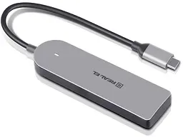 Мультипортовий адаптер REAL-EL CQ-415 Space Grey (EL123110001) - мініатюра 7
