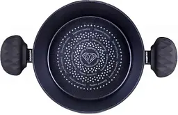 Каструля з кришкою Edenberg EB-3485 22х9.5 см 3 л чорна - мініатюра 10