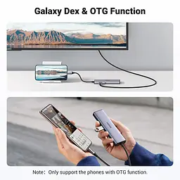 USB-хаб Ugreen CM512 7-in-1 (90568) [165607] - мініатюра 6