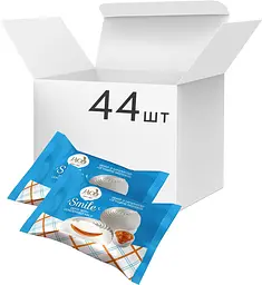 Зефір Жако з начинкою згущене молоко Smile 44 шт * 50 г