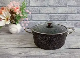 Каструля O.M.S. Collection 3116-22 см 3,4л Black