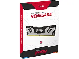 Модуль пам'яті Kingston FURY 32 GB DDR5 6400 MHz Renegade Silver/Black (KF564C32RS-32) - мініатюра 6