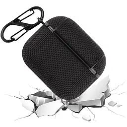 Чохол Primolux Nylon для навушників AirPods 3 (MME73) Black - мініатюра 2