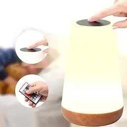 Сенсорний нічник RGB з акумулятором та пультом дистанційного керування - мініатюра 2