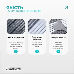 Бандаж для гомілковостопа EasyFit Flex з фіксувальним ременем (S) - мініатюра 5