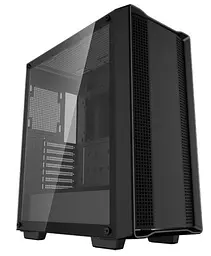 Корпус Deepcool CC560 Limited V2, Black, без БЖ, Mid Tower, ATX / Micro ATX / Mini ITX, 1xUSB 3.0 / 1xUSB 2.0, макс. CPU - 165 мм / GPU - 370 мм, бічна панель із загартованого скла (R-CC560-BKNAA0-G-2)