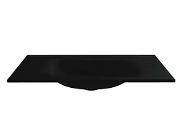 Умивальник Miraggio Jessel 800 mirastone black Чорний матовий 0001468 - мініатюра 2