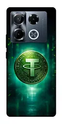 TPU чохол Demsky Usdt для Infinix Note 40 Pro 4G