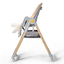 Стілець для годування 2в1 KiderKraft LASTREE Wood Beige - мініатюра 7