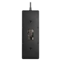 Мережевий фільтр-подовжувач 2E SP-10M-3USB-BK 3 м, 10xТип F, 16 А, 3xUSB-A, 1xUSB-C - мініатюра 3