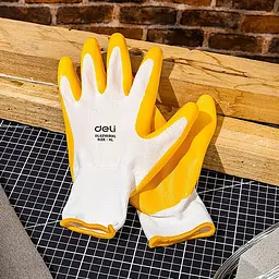 Нітрилові рукавички Deli EDL521031XL - мініатюра 3