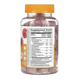 Магній Lifeable (Calcium + Vitamin D Kids) - 90 gummies, для м’язів і нервової системи - мініатюра 2
