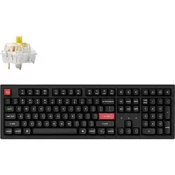 Клавіатура Keychron K10 Pro 100 Key RGB Hot-Swap K Pro Banana Black (K10P-H4-UA) [159749]