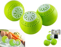 Кульки для холодильника Fridge Balls для усунення запахів Поглинач запахів Fridge Balls для дому - мініатюра 5