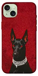 TPU чохол Demsky Premium doberman для Apple iPhone 15 Plus (6.7")