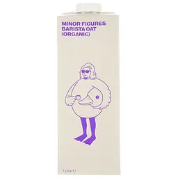 Упаковка вівсяного напою Minor Figures органічний для бариста 6 л (1 л x 6 шт.) - мініатюра 2