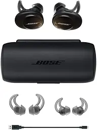 Навушники Bose SoundSport Free Wireless Headphones Black (774373-0010) - мініатюра 3