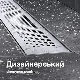 Трап для душу лінійний AM.PM Masterflow Cut Gradient 800 мм, універсальний затвор, хром (W01SC-P11-080-01SB) - мініатюра 3