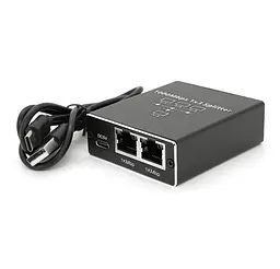 Активний RJ45-сплітер 1x3 Network splitter Adapter Voltronic YTS-RJ45-1to3 1000Mbps