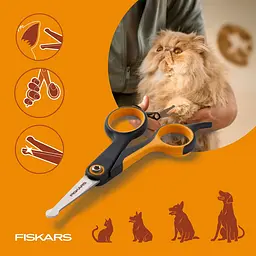 Ножиці для точної стрижки Fiskars Pet Care (2009124) - мініатюра 6