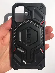 Чохол протиударний для iPhone 17 UAG Monarch Pro MagSafe Carbon Fiber Red 114516119042 - мініатюра 5